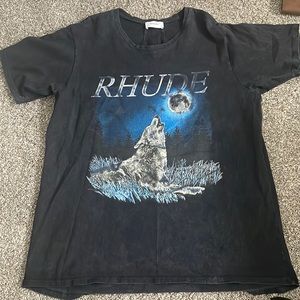 Rhude wolf tee
